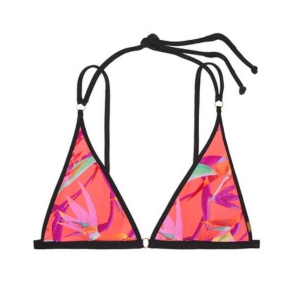 Top only 💖VS PINK Bikini Triangle Lightly Lined - Picture 2 of 8
